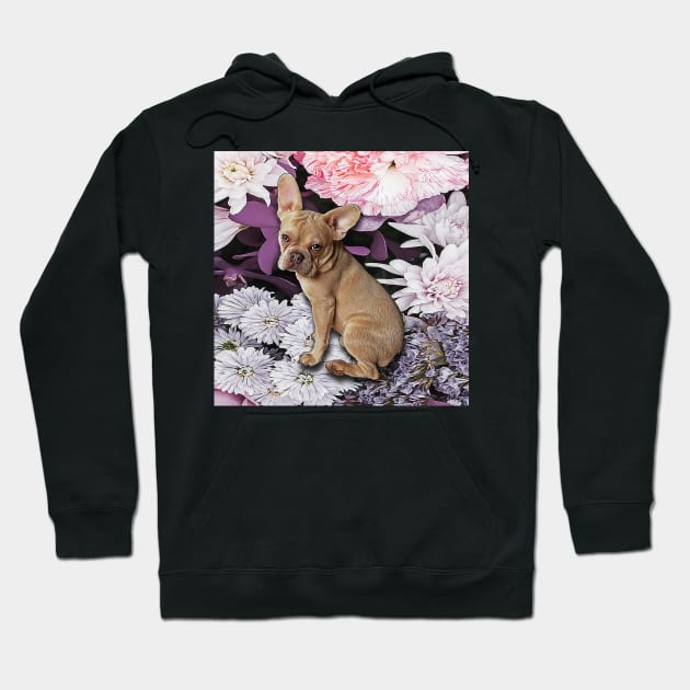 Colorful French Bulldog Hoodie by Leon Star Shop